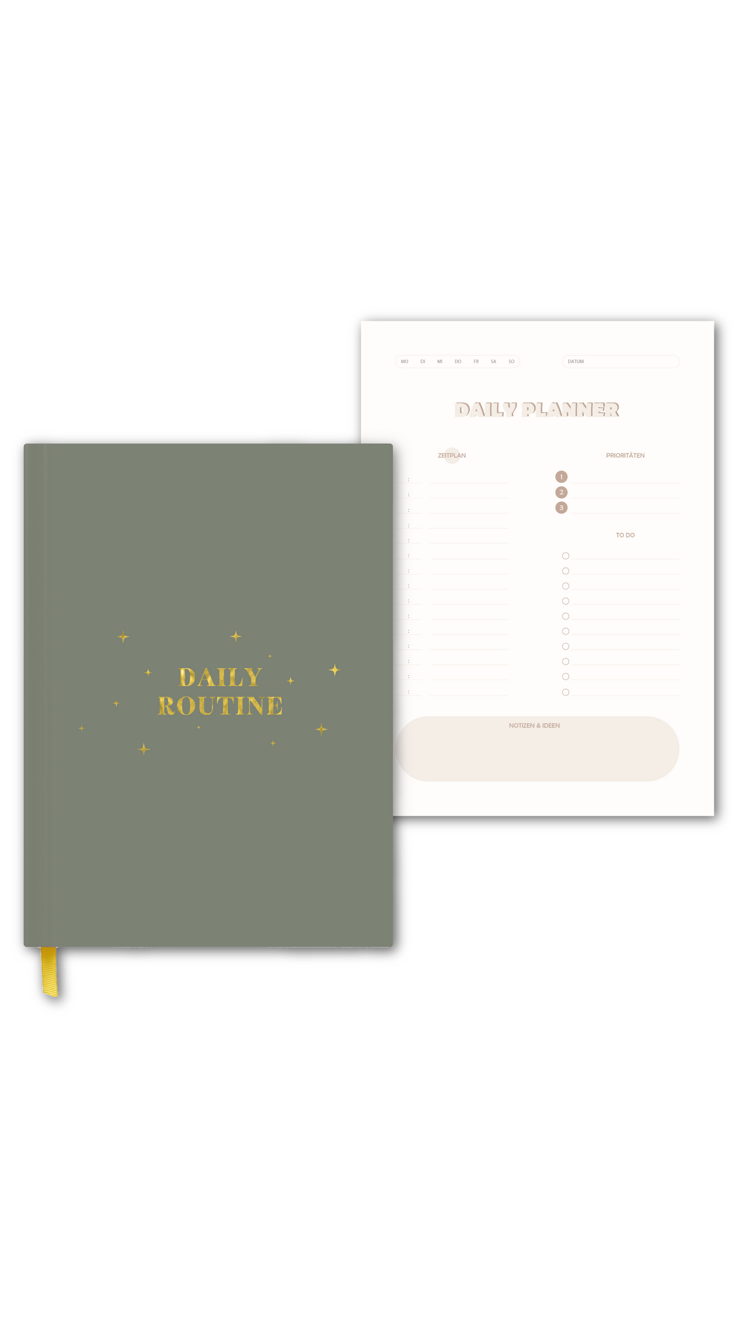 Daily Planner, gebundene Ausgabe (DIN A5)