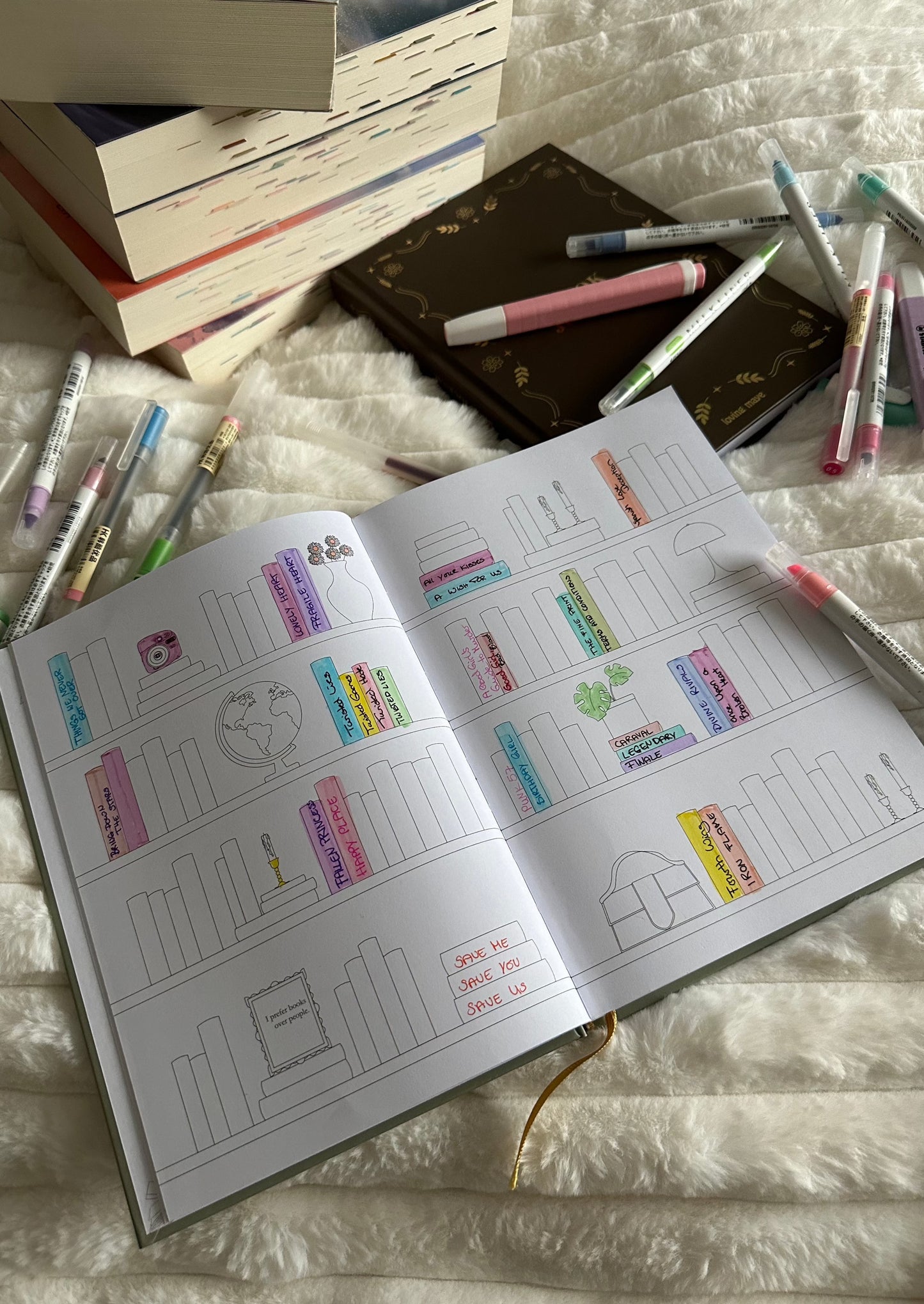 Book Journal/Reading Journal, gebundene Ausgabe (DIN A5)