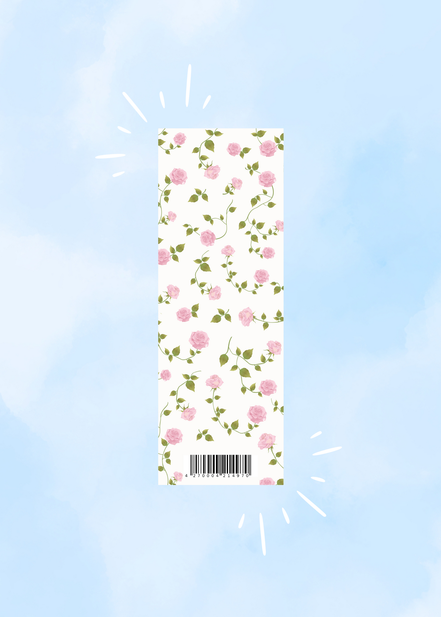 Lesezeichen "Skip the flowers"