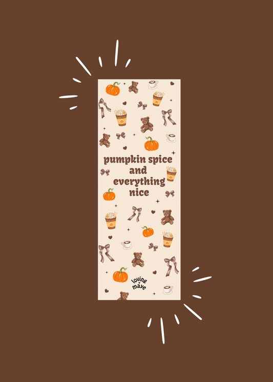 Lesezeichen Pumpkin Spice