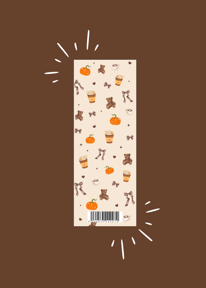 Lesezeichen Pumpkin Spice
