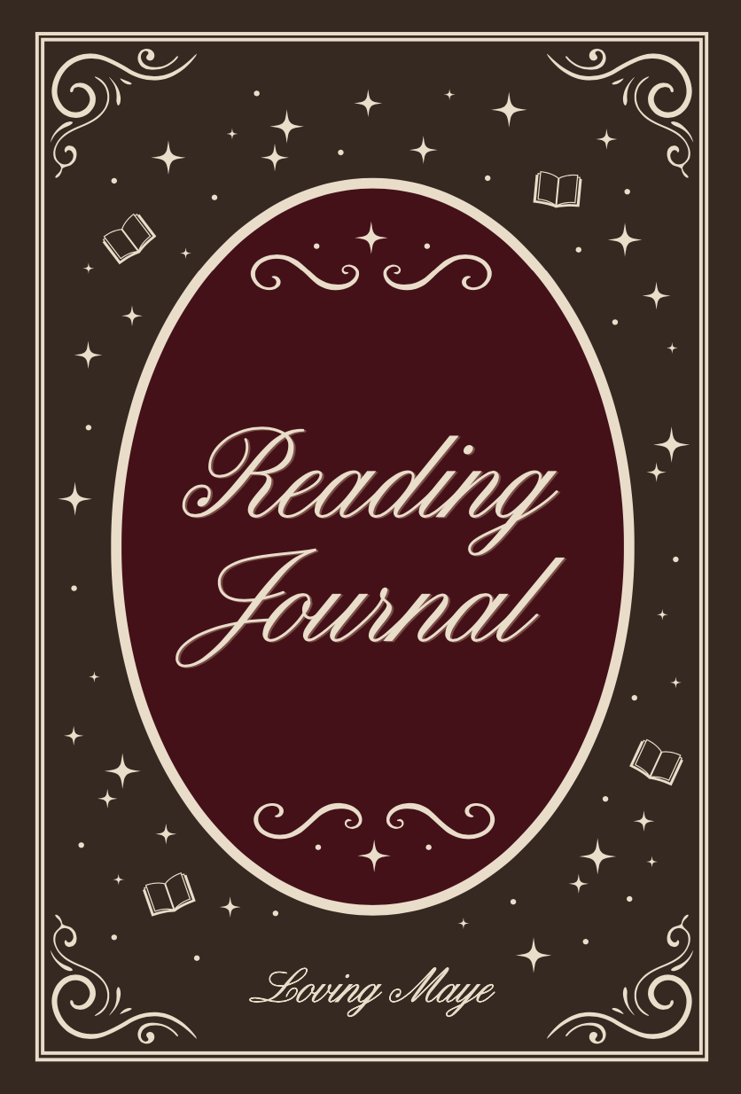 Reading Journal, gebundene Ausgabe (DIN A5) chestnut brown