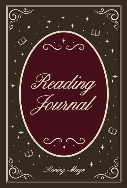 Reading Journal, gebundene Ausgabe (DIN A5) chestnut brown