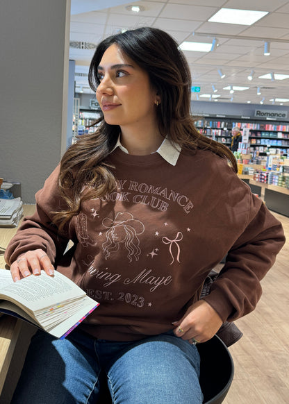 Cowboy Romance Book Club Sweater