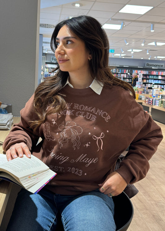 Cowboy Romance Book Club Sweater