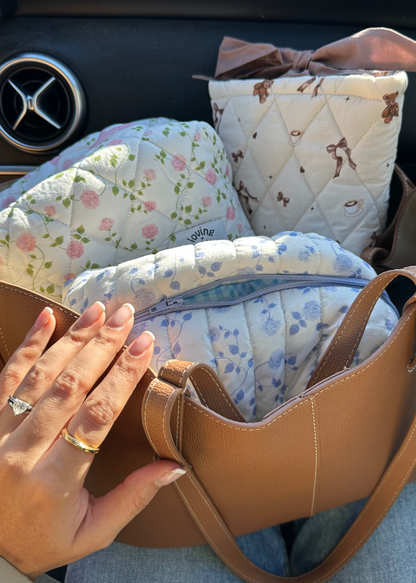 Beauty Bag (Pink Roses)