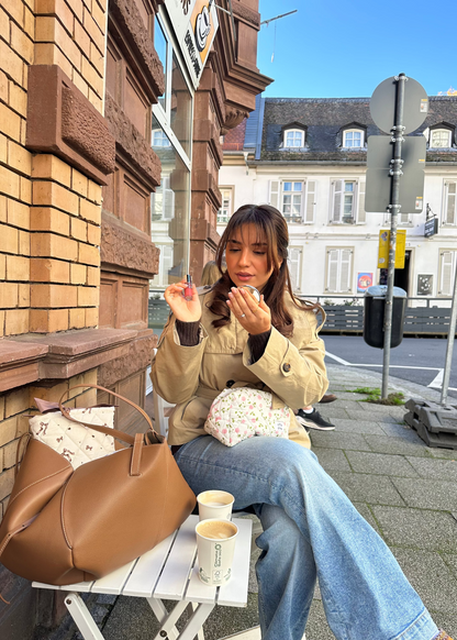 Beauty Bag (Pink Roses)