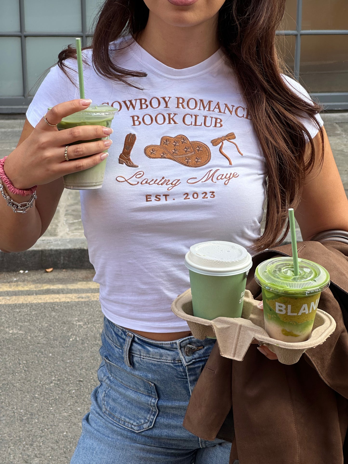 Kurzärmeliges T-Shirt (Cowboy Romance)