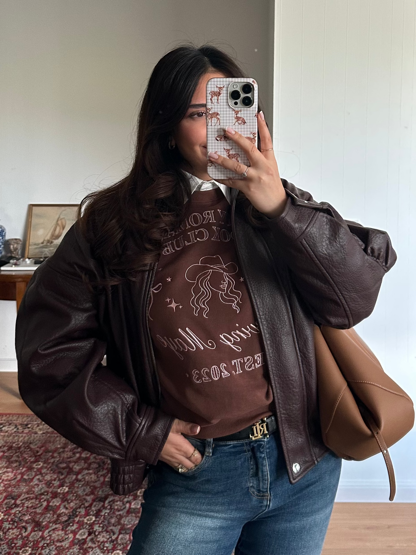 Cowboy Romance Book Club Sweater