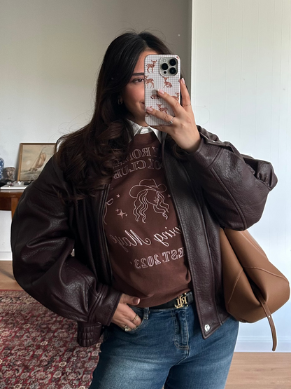 Cowboy Romance Book Club Sweater