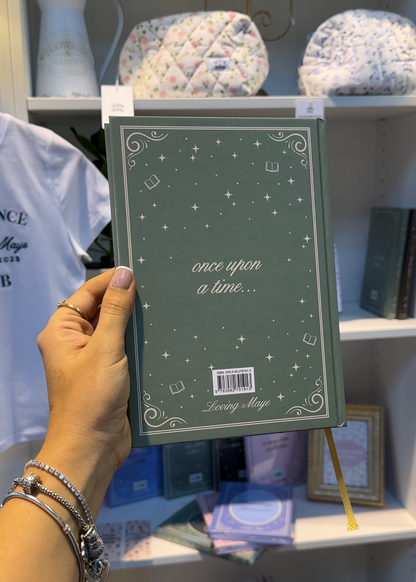 Reading Journal, gebundene Ausgabe (DIN A5) green