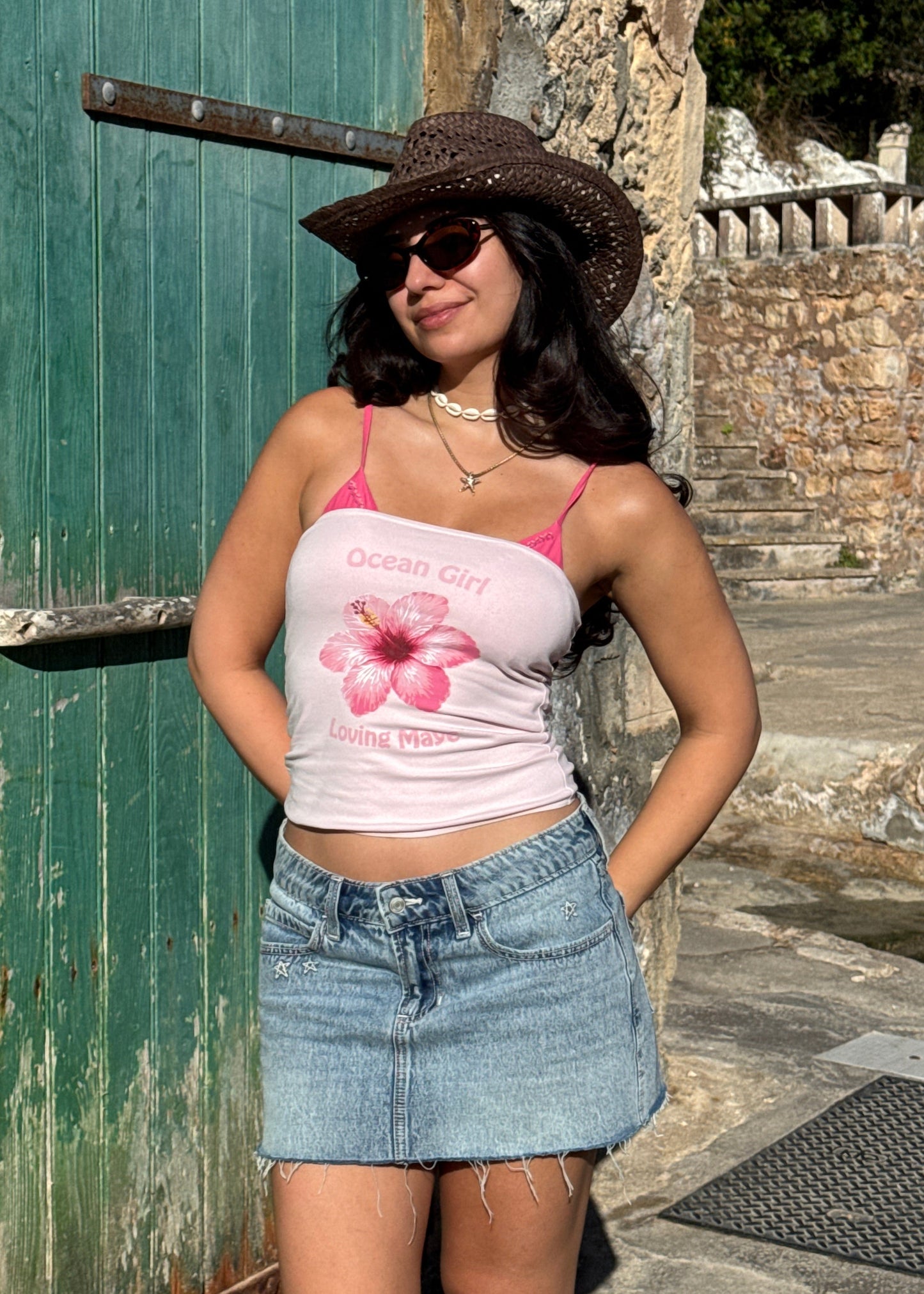 Tube Top (Ocean Girl/Hibiskus)