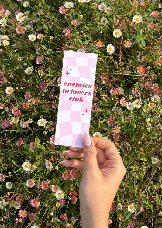 Lesezeichen "enemies to lovers club"