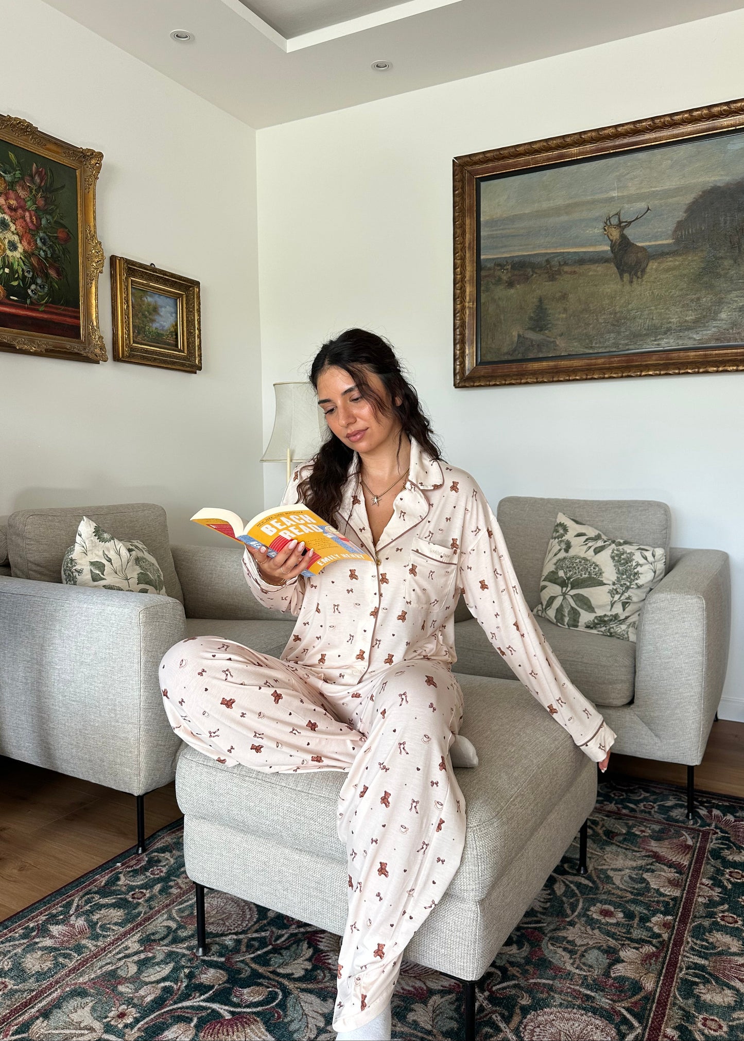 Teddy Pyjama-Hose
