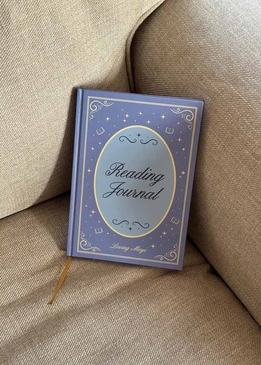 Reading Journal, gebundene Ausgabe (DIN A5) blue