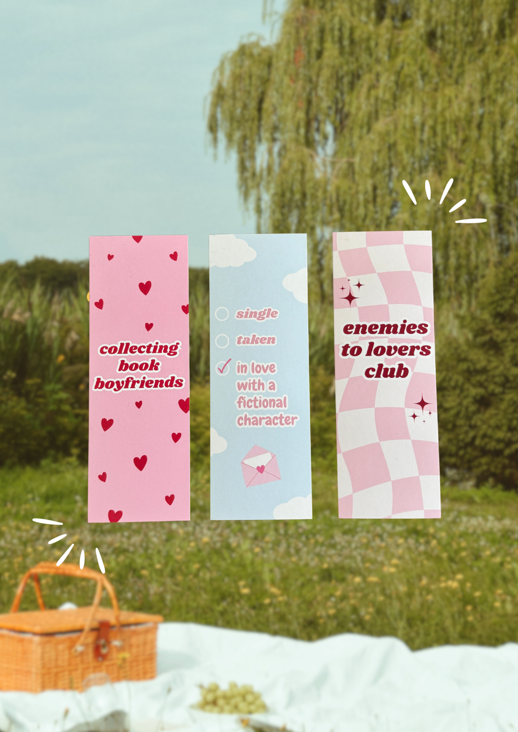 Lesezeichen 3er Bundle