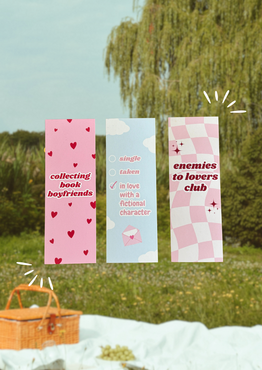 Lesezeichen 3er Bundle