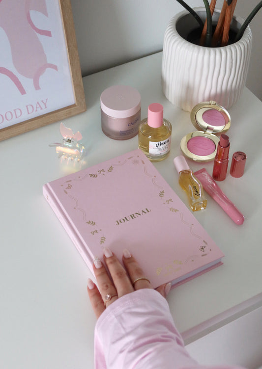 Bullet Journal (rosa) | Notizbuch & Tagebuch (DIN A5)