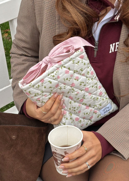 Buchtasche (Pink Roses)